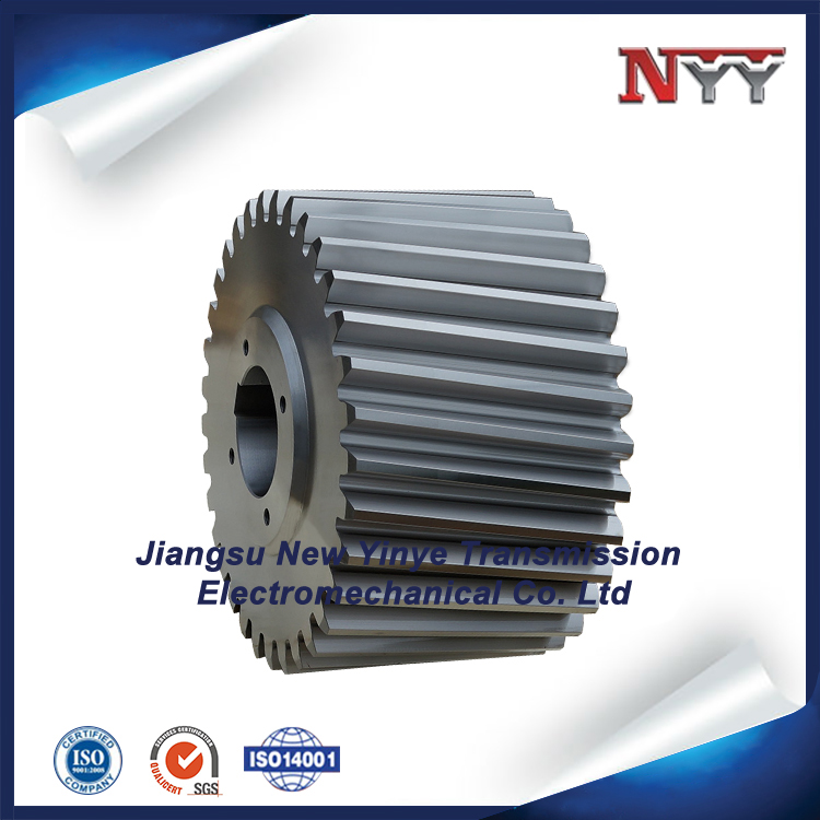 Mining machinery hardened gear