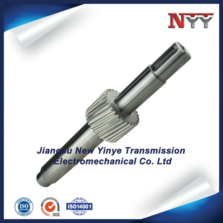 metallurgy machinery soft tooth flank gear shaft